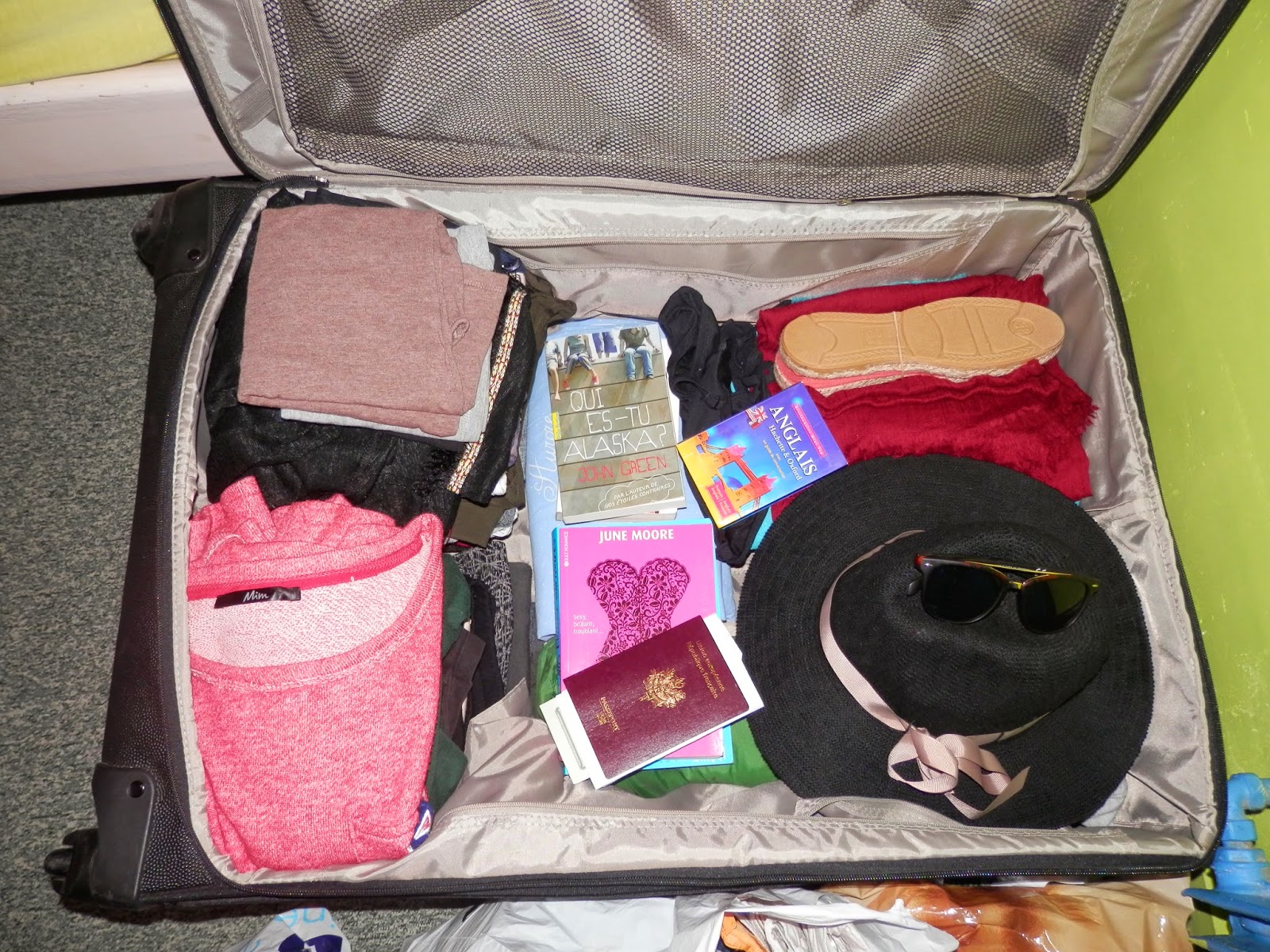 preparer valise